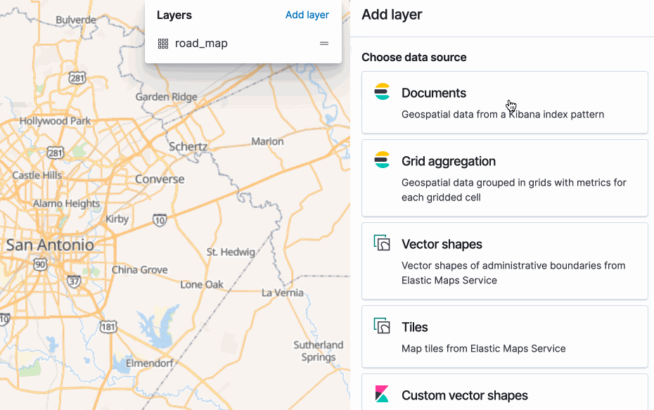 Adding a new layer to Maps alt text